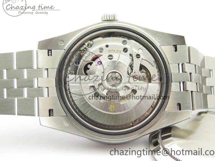 MiroTime 0204 DateJust Smooth Bezel SS Noob 1:1 Best Edition Gray Sticks Dial On Jubilee Bracelet A Packable 3505